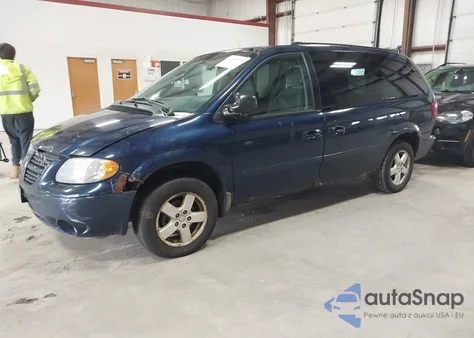 2005 Dodge Grand Caravan Sxt из США, поврежденный, VIN 2D4GP44L85R403388